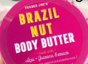 trader joe's brazil nut body butter dupe